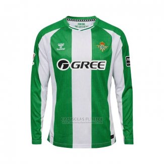 Camisola Real Betis 1º Manga Comprida 2025-2026