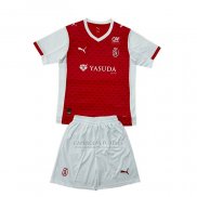 Camisola Stade de Reims 1º Crianca 2025-2026