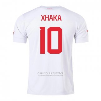 Camisola Suica Jogador Xhaka 2º 2022