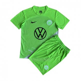 Camisola Wolfsburg 1º Crianca 2023-2024