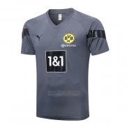 Camisola de Treinamento Dortmund 2022-2023 Cinza