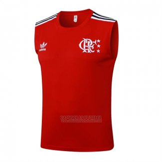Camisola de Treinamento Flamengo Sem Mangas 2025-2026 Vermelho