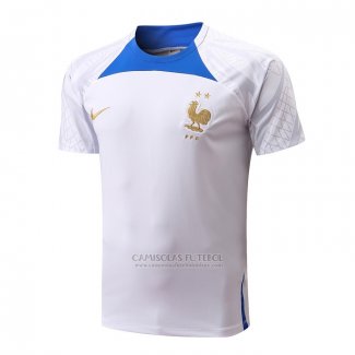 Camisola de Treinamento Franca 2022-2023 Branco