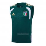 Camisola de Treinamento Italia Sin Mangas 2025-2026 Verde