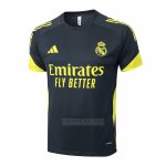 Camisola de Treinamento Real Madrid 2025-2026 Preto Amarelo