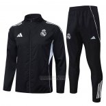 Conjunto de Blusao del Real Madrid 2025-2026 Preto