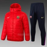 Conjunto de Inverno del Barcelona 2025-2026 Vermelho