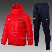 Conjunto de Inverno del Barcelona 2025-2026 Vermelho