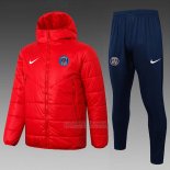 Conjunto de Inverno del Paris Saint-Germain 2025-2026 Vermelho