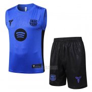 Fato de Treino Barcelona Sin Mangas 2025-2026 Azul Purpura