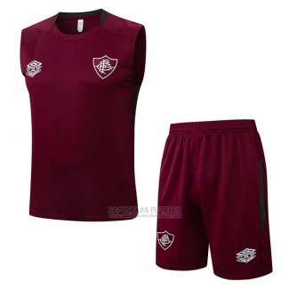 Fato de Treino Fluminense Sin Mangas 2025-2026 Vermelho
