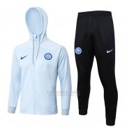 Fato de Treino Hoodie Inter de Milao 2023-2024 Azul