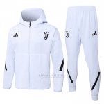 Fato de Treino Hoodie Juventus 2025-2026 Branco