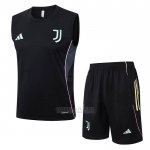 Fato de Treino Juventus Sin Mangas 2025-2026 Preto