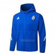 Jaqueta Hoodie Real Madrid 2025-2026 Azul