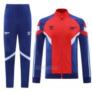 Jaqueta de Treinamento Arsenal 2024-2025 Vermelho Azul