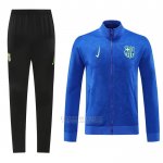 Jaqueta de Treinamento Barcelona 2024-2025 Azul