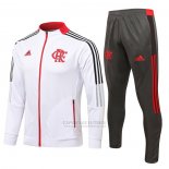 Jaqueta de Treinamento Flamengo 2021-2022 Branco