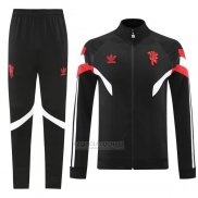 Jaqueta de Treinamento Manchester United 2024-2025 Preto