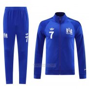 Jaqueta de Treinamento Manchester United 2024-2025 Azul