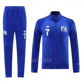 Jaqueta de Treinamento Manchester United 2024-2025 Azul
