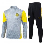 Sueter de Treinamento Dortmund 2025-2026 Cinza