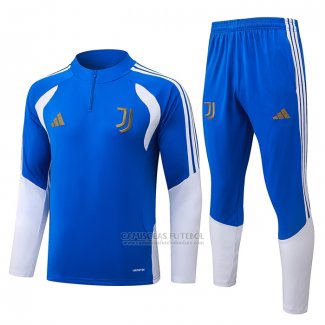 Sueter de Treinamento Juventus Crianca 2026-2027 Azul