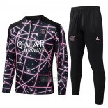 Sueter de Treinamento Paris Saint-Germain 2025-2026 Preto Rosa