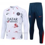 Sueter de Treinamento Paris Saint-Germain Crianca 2024-2025 Branco
