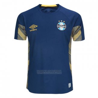 Tailandia Camisola Gremio Goleiro 2025 Azul Amarelo