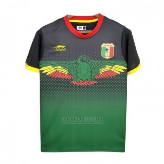 Tailandia Camisola Mali 2022 Preto e Verde