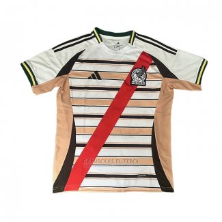 Tailandia Camisola Mexico Special 2026 Branco Laranja