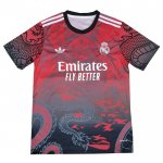 Tailandia Camisola Real Madrid Dragon 2024-2025 Vermelho
