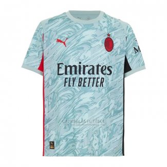 Camisola AC Milao Goleiro 2025-2026 Azul