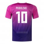 Camisola Alemanha Jogador Podolski 2º 2024