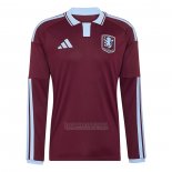 Camisola Aston Villa 1º Manga Comprida 2026-2027