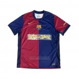 Camisola Barcelona 1º 2024-2025 Vermelho Azul