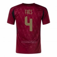 Camisola Belgica Jogador Faes 1º 2024