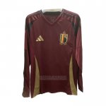 Camisola Belgica 1º Manga Comprida 2024