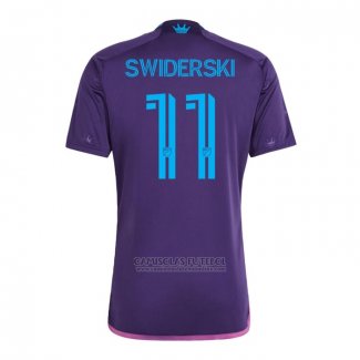 Camisola Charlotte FC Jogador Swiderski 2º 2023-2024