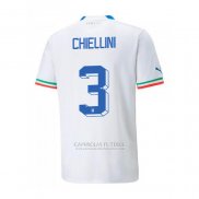 Camisola Italia Jogador Chiellini 2º 2022