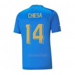 Camisola Italia Jogador Chiesa 1º 2022