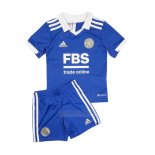Camisola Leicester City 1º Crianca 2022-2023
