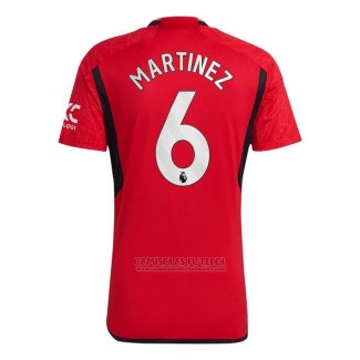 Camisola Manchester United Jogador Martinez 1º 2023-2024