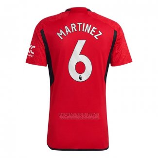 Camisola Manchester United Jogador Martinez 1º 2023-2024