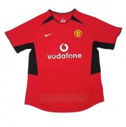 Camisola Manchester United 1º Retro 2002