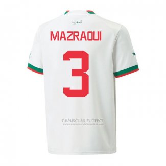 Camisola Marrocos Jogador Mazraoui 2º 2022