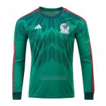 Camisola Mexico 1º Manga Comprida 2022