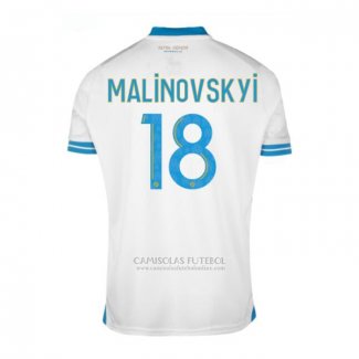 Camisola Olympique Marsella Jogador Malinovskyi 1º 2023-2024