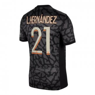 Camisola Paris Saint-Germain Jogador L.hernandez 3º 2023-2024